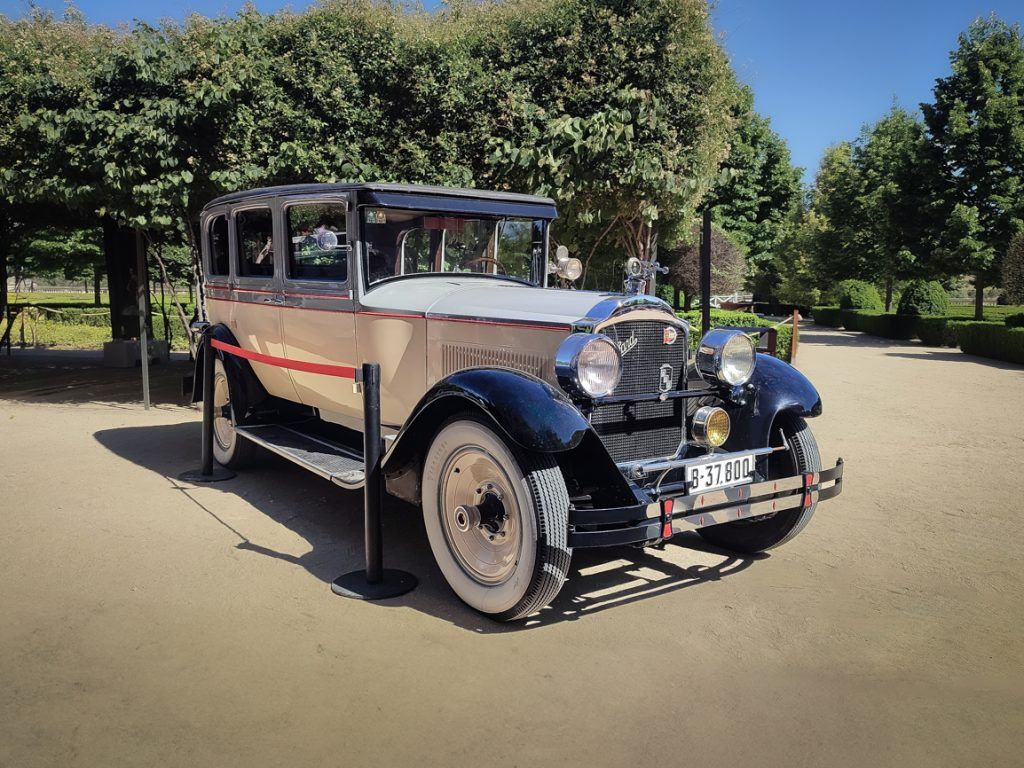 Modelo Packard en evento Boadilla Cars