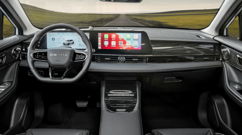 Imagen del interior del Omoda 5 EV