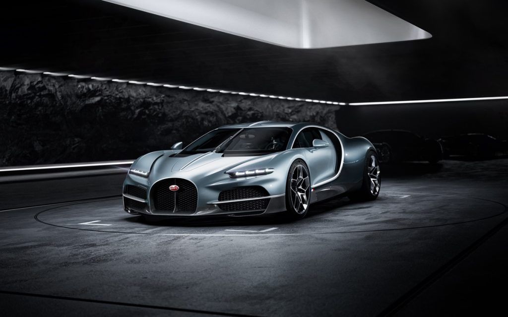 IMagen nuevo Bugatti Tourbillion tres cuartos delantero