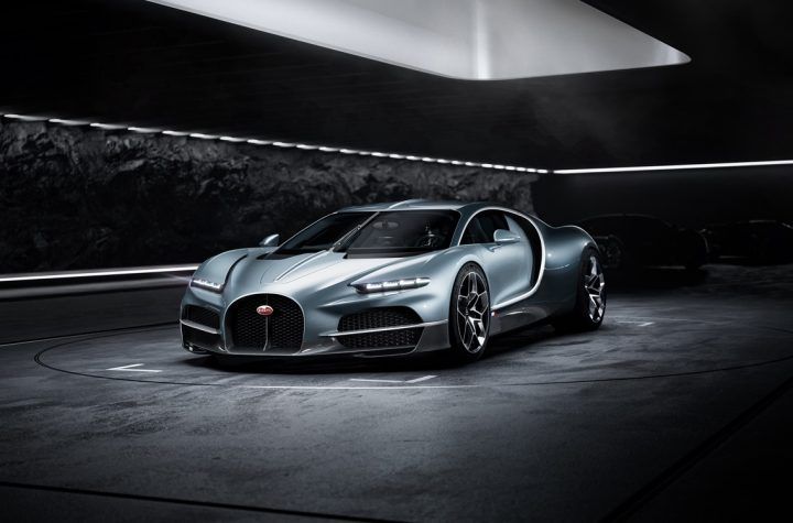 IMagen nuevo Bugatti Tourbillion tres cuartos delantero