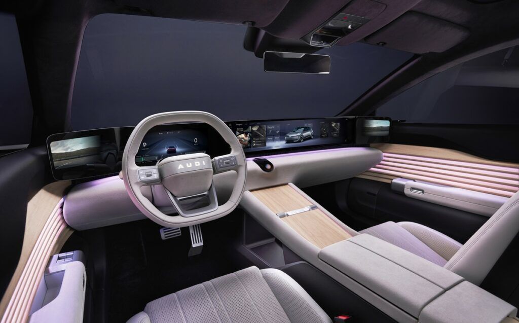 Imagen interior nuevo Audi E Concept